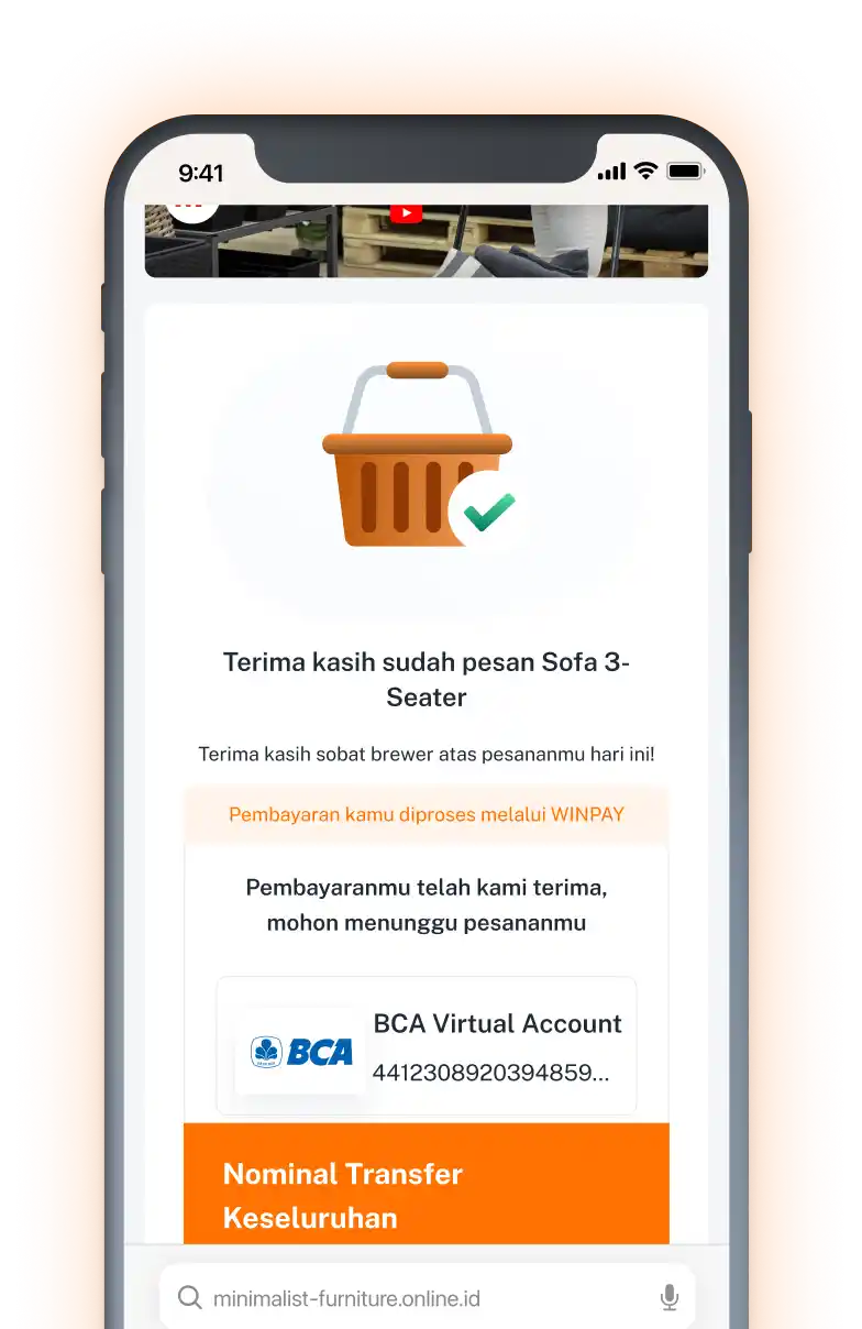 Tampilan bosOnline di desktop dan mobile