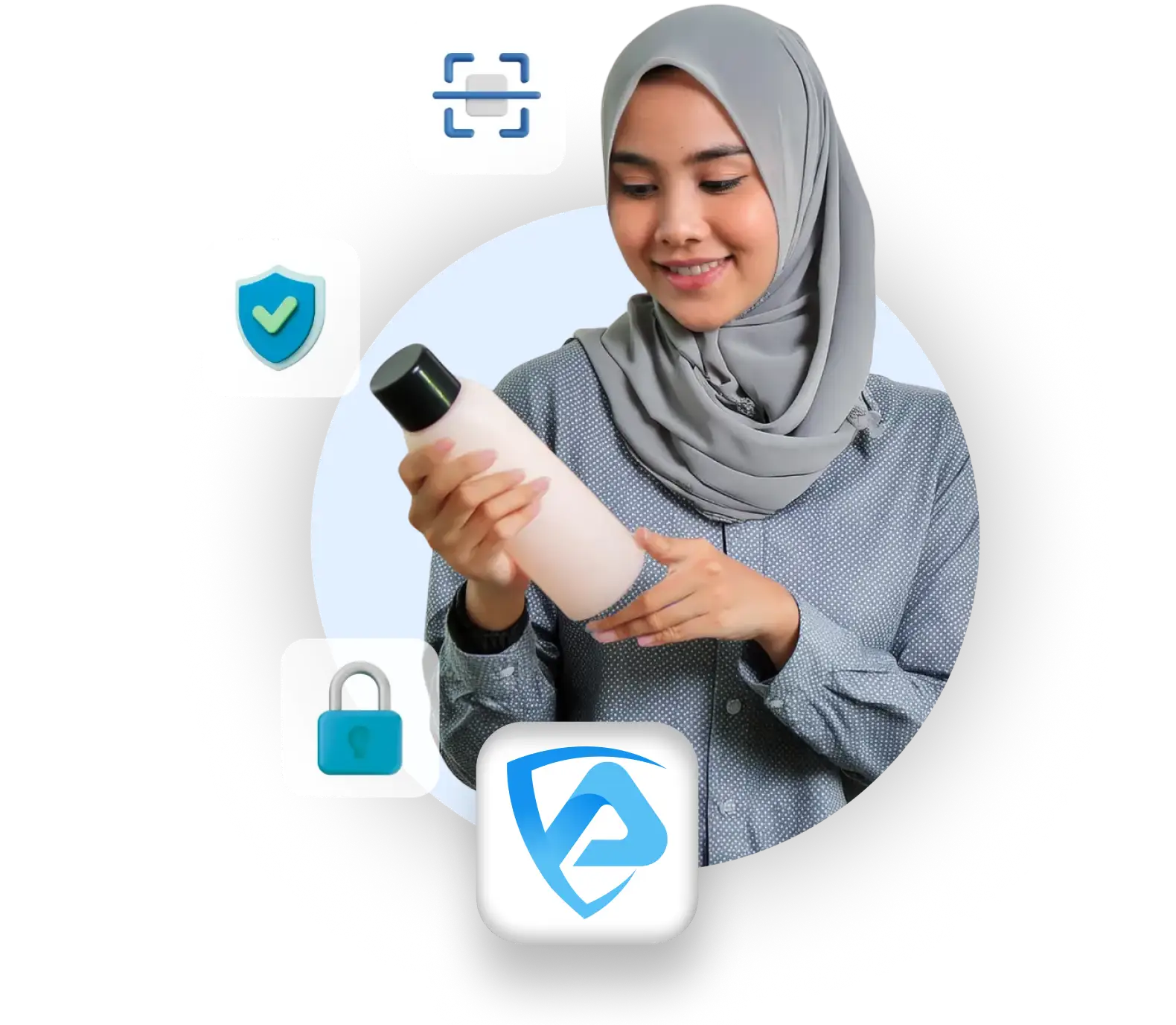 Aplikasi PastiAsli menampilkan verifikasi keaslian produk